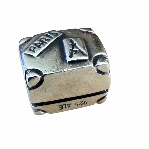 Pandora Sterling Silver Travel Suitcase Charm - Picture 4 of 6
